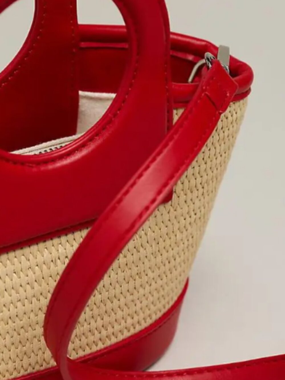 Meli Bianco Carson Raffia Handbag - NWT - Picture 3 of 8